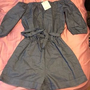 Cute Jean Looking Romper